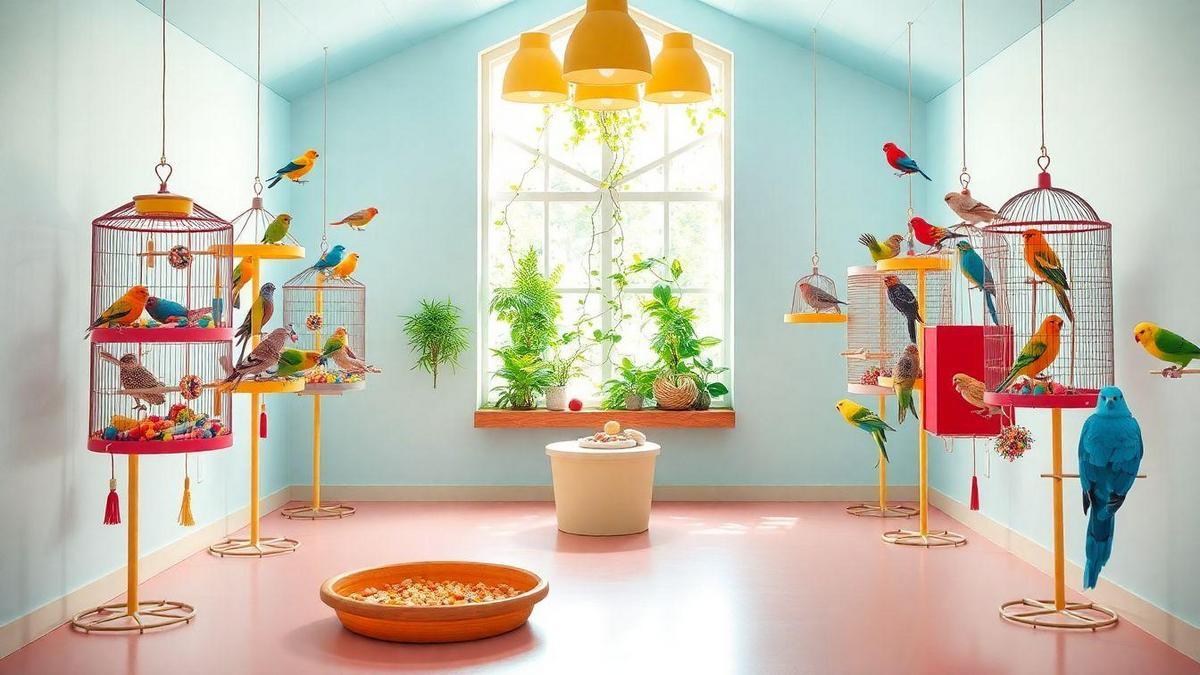 como-enriquecer-o-espaco-de-aves-domesticas-com-brinquedos-e-poleiros-em-casa