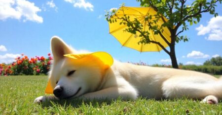 Cuidados com a pele de cães expostos ao sol no verão