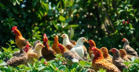Importância da nutrição balanceada para aves