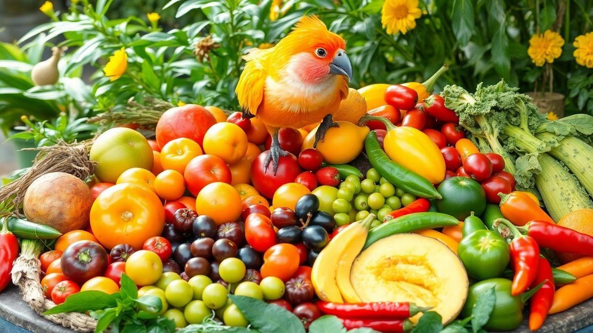melhores-alimentos-naturais-para-papagaios-felizes