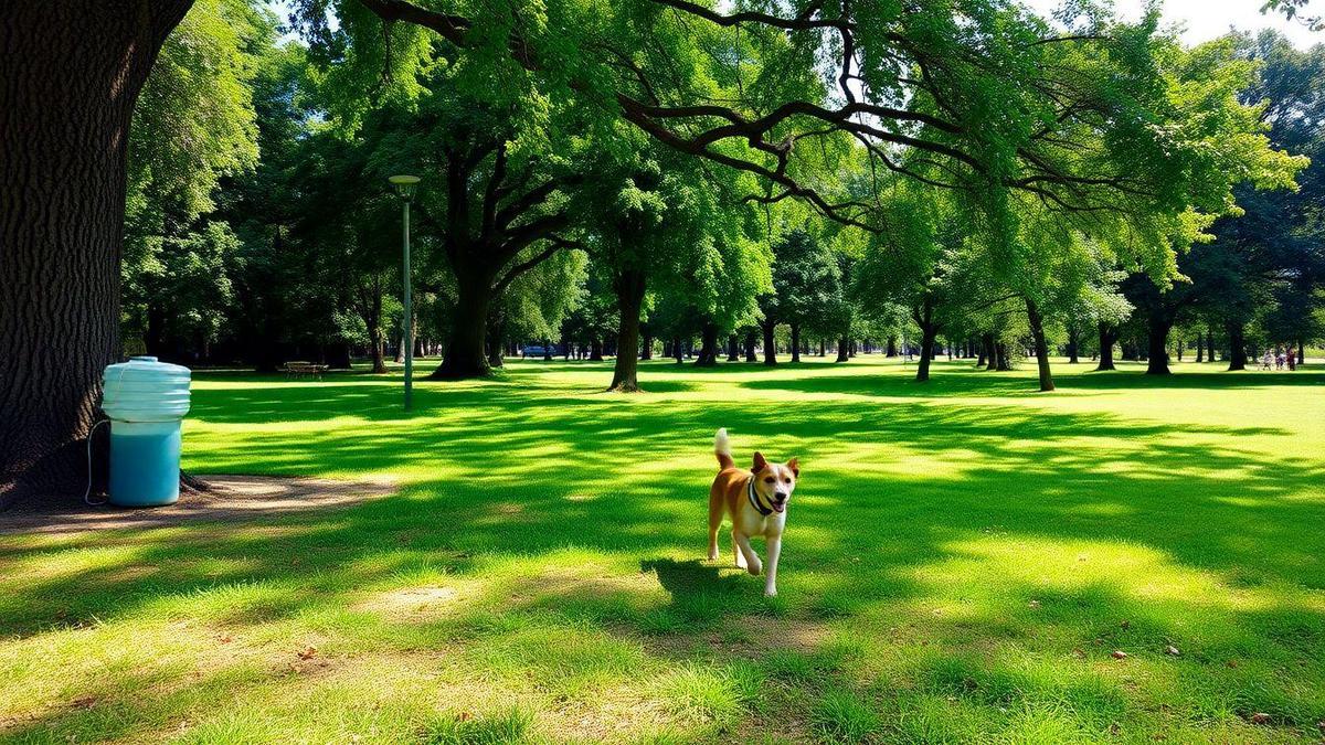 Prevenção de desidratação em cães durante exercícios