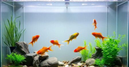 temperatura ideal para peixes ornamentais em aquários de água doce