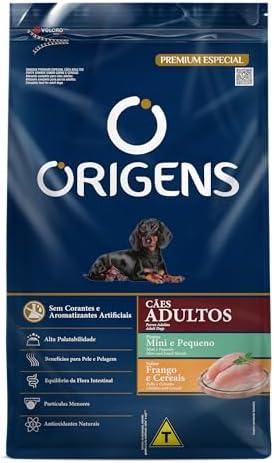         Adimax Ração Origens Para Cães Adultos De Raças Pequenas Sabor Frango E Cereais - 10.1 Kg (Pacote De 1)       