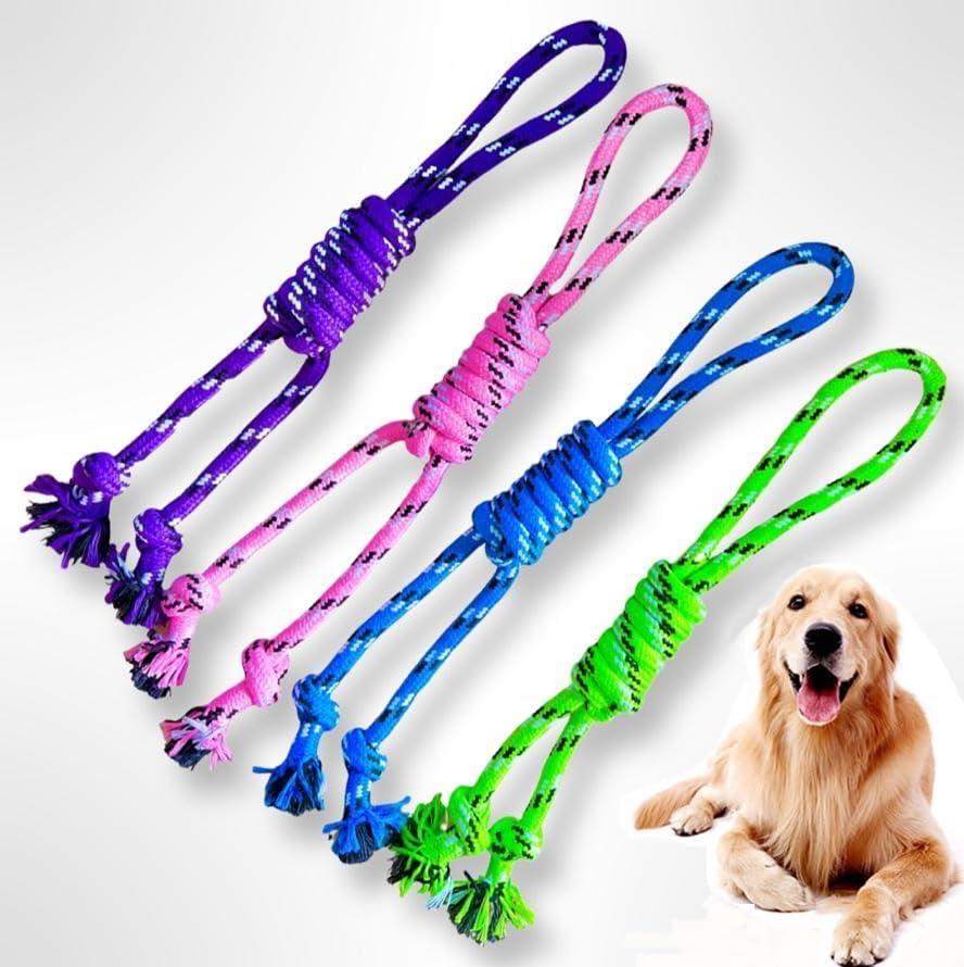         Kit Brinquedos 10 Cordas e Mordedores Cães Porte Médio Grande       