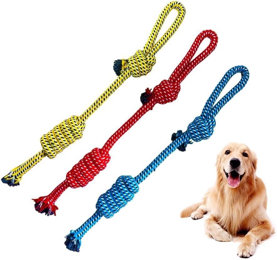         Kit Brinquedos 10 Cordas e Mordedores Cães Porte Médio Grande       