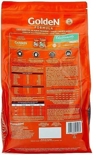         Premier Pet Ração Golden Fórmula Mini Bits Para Cães Adultos Pequeno Porte Sabor Carne E Arroz 3Kg Para Todas Pequeno Adulto       