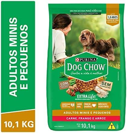         Purina Dog Chow Ração Cães Adultos Pequenos Dog Chow Carne E Frango 10 1Kg       