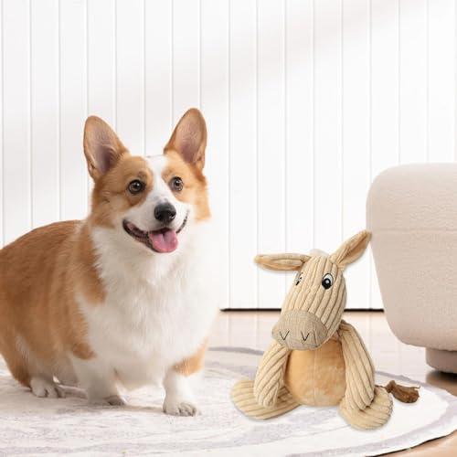         Brinquedo Pelúcia Para Cães, Brinquedos de pelúcia para cães, brinquedos para mastigar para cães que fazem barulho - Brinquedo interativos para filhotes de cachorro para tédio e auxílio calmante       