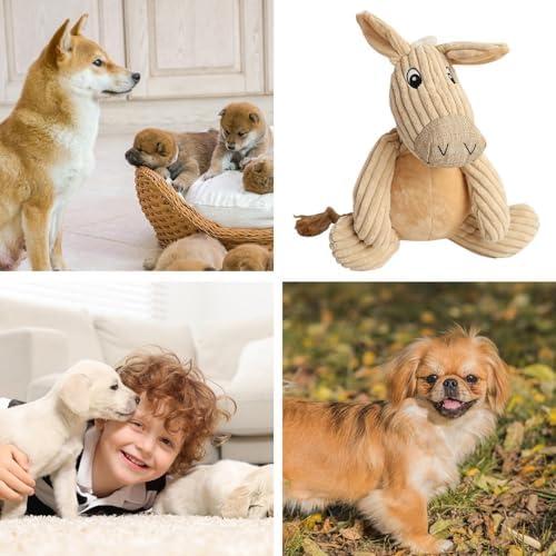         Brinquedo Pelúcia Para Cães, Brinquedos de pelúcia para cães, brinquedos para mastigar para cães que fazem barulho - Brinquedo interativos para filhotes de cachorro para tédio e auxílio calmante       