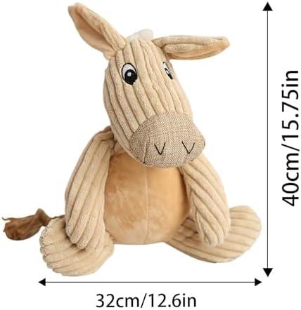         Brinquedo Pelúcia Para Cães, Brinquedos de pelúcia para cães, brinquedos para mastigar para cães que fazem barulho - Brinquedo interativos para filhotes de cachorro para tédio e auxílio calmante       