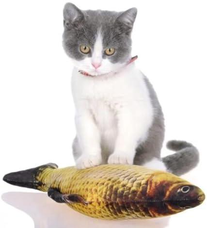         Brinquedo Pet Peixe de Pelúcia com Catnip Erva de Gato Sortido       