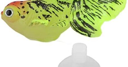 Decoração Aquática em Grande Estilo: Revisão dos Peixes Dourados Artificiais Realistas para Tanques de Aquário