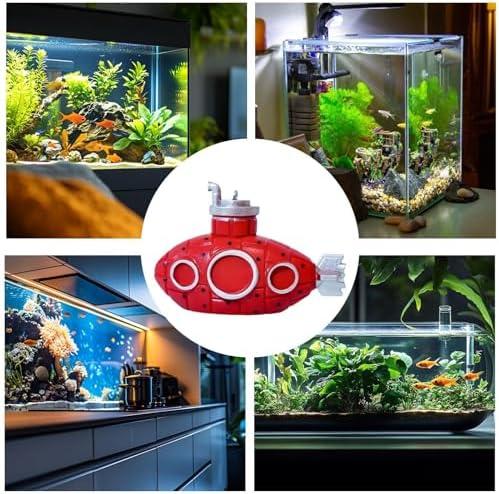         Decoração de aquário flutuante, brinquedos de aquário para peixes, Brinquedos retrô para peixes submarinos, Decorações flutuantes de aquário, enfeites de tanque de peixes, brinquedos de aquário para a       