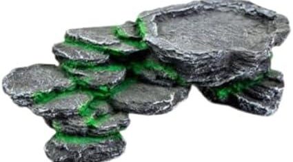 Descubra a Qianly Plataforma de Banho de Tartaruga: Caverna de Resina para Aquários e o Melhor Ornamentação Aquática para Tartarugas de Água Doce!