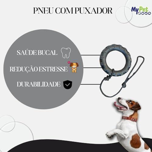         MY PET BRASIL Brinquedo Para Cachorro Pneu Grande Puxador Brinquedo Para Cães Brinquedo Pet       