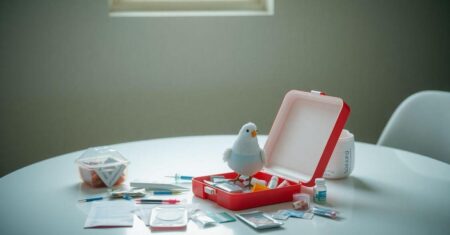 Guia de primeiros socorros para aves emergenciais