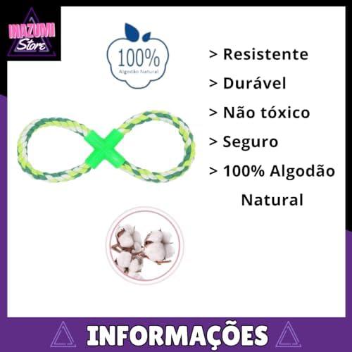         Kit 4 Brinquedo Pet Corda Mordedor Resistente Interativo Cachorro Forte       