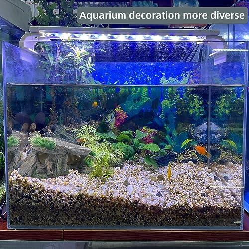         Paoleju Caverna de decorações de aquário de rocha | 14 x 7 x 7 cm Caverna de decorações de aquário de resina | Casa de descanso de peixe | Acessórios para tanque de peixes | Caverna de decoração de       