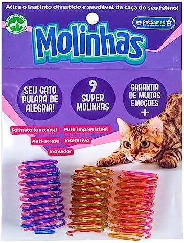         Pet Games Brinquedo Intuitivo Que Atiça De Maneira Divertida E Saudável O Instinto De Caça Dos Felinos - Para Gatos Molinhas       