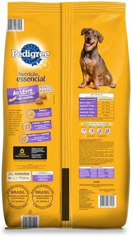         PEDIGREE Ração Pedigree Nutrição Essencial Carne Ao Leite Para Cães Adultos 10 1 Kg       