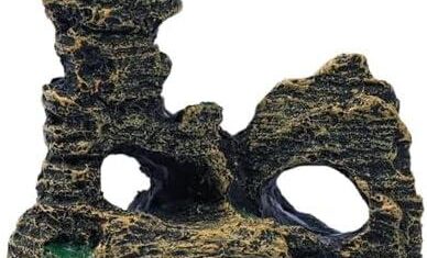 Transforme Seu Aquário com AKVLPGQK: Avaliação das Pedras Decorativas Ornamentais de Resina para Paisagens de Peixes!